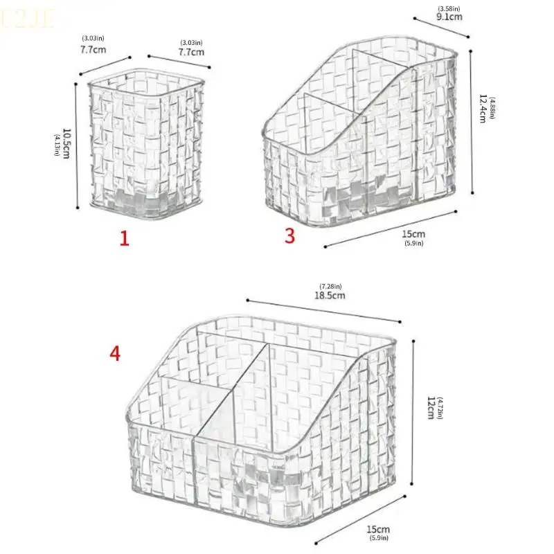 U2JE Stackable Cup Cup Multi Cophartments Organizers Организаторы для макияжа организаторы