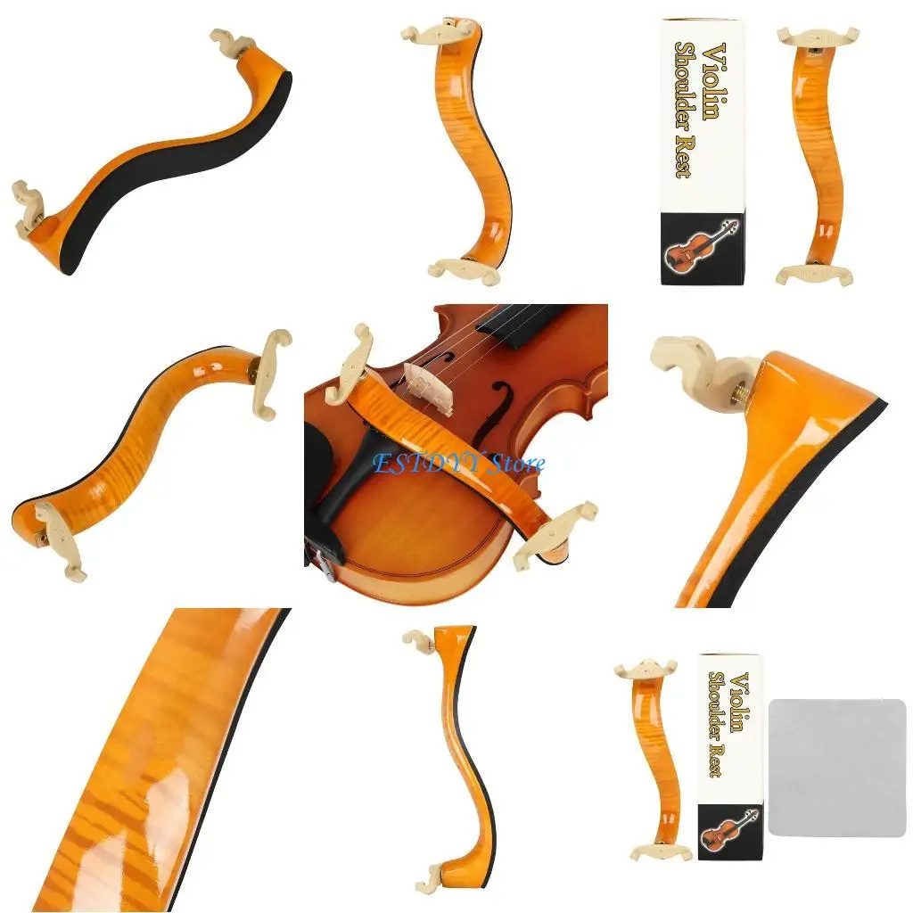 

G6DE Violins Shoulder Rest Professional Violins Shoulder Rest Pads for 4/4 Size Violins