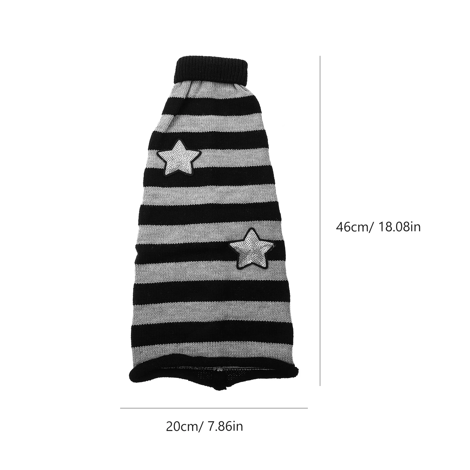 1Pair Striped Leg Warmers Acrylic Knit Warm Leggings for Winter Women Girls Fashion Leg Warmers for Women