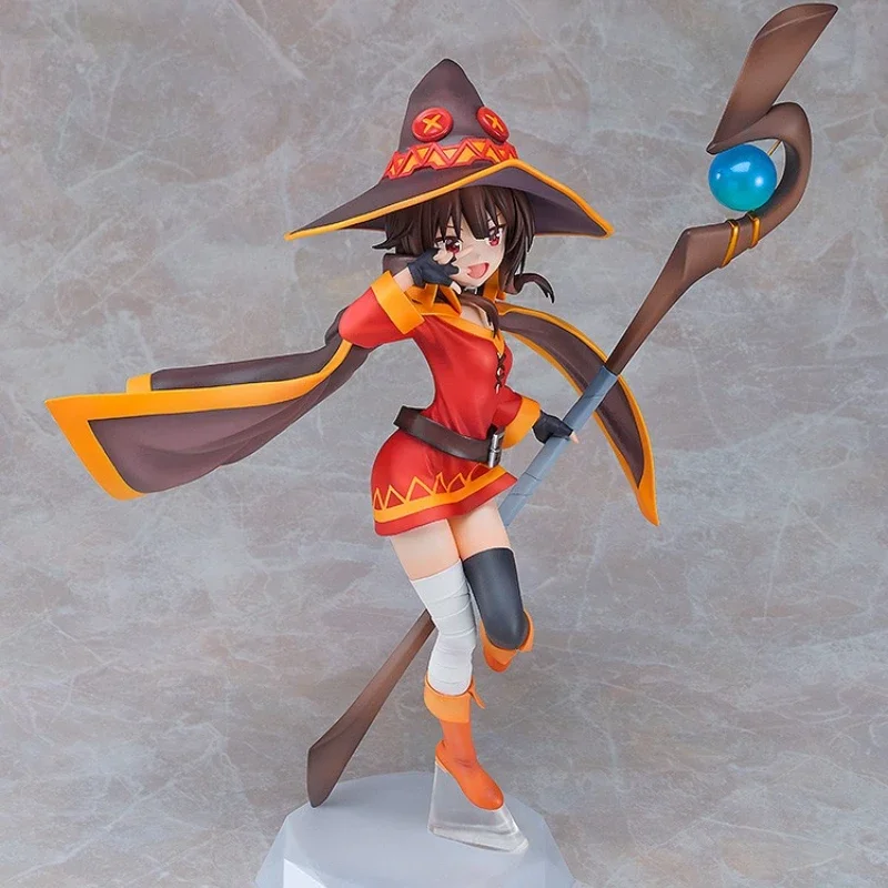 Kono Subarashii Sekai ni Shukufuku o! Megumin Original genuine 30cm PVC Anime Figure Model Toys Figure Collection Doll Gift