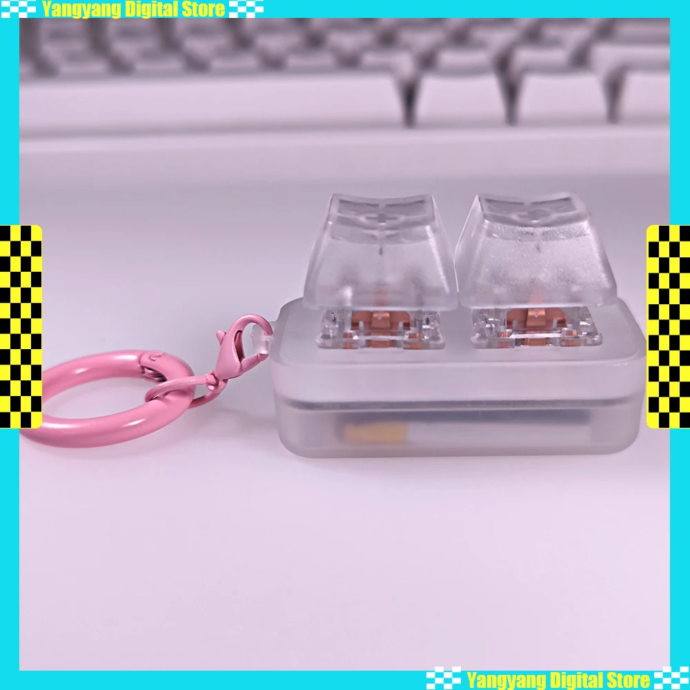 

Robit Bluetooth Wireless Keyboard Dual-mode Customized Portable Mini E-book Page Turner USB Hot Swap RGB Mechanical Keyboard