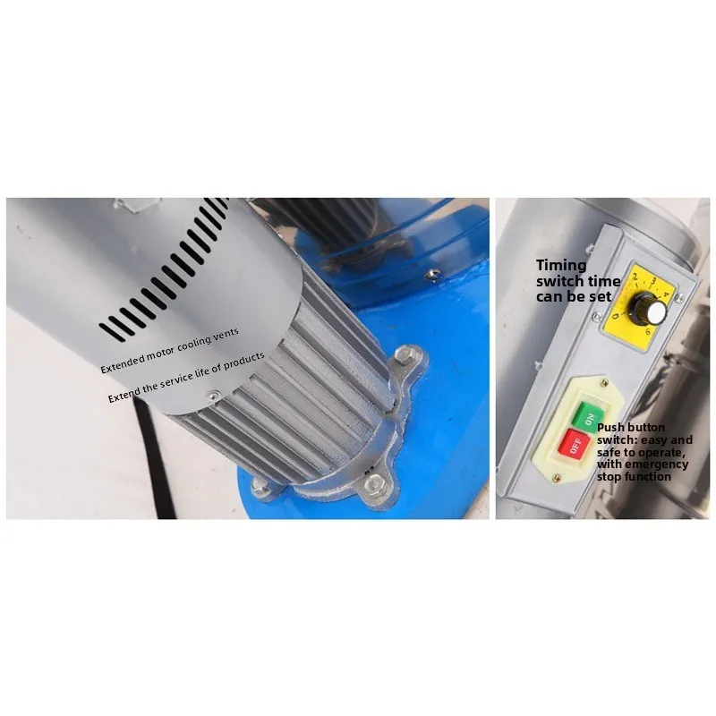 Installation-free car beauty carpet floor mat dehydrator All-copper centrifugal dryer Stainless steel dehydrator