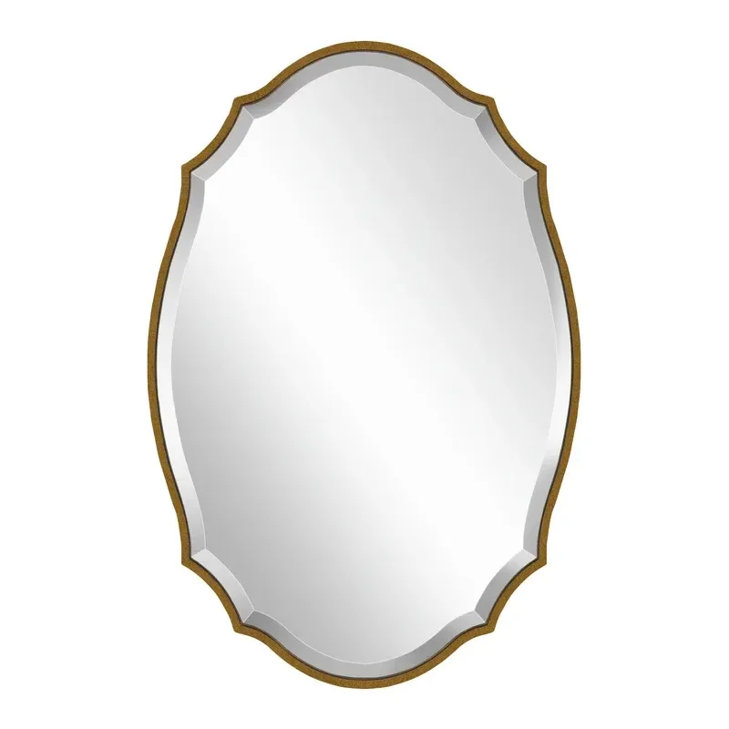 

Retro wall-mounted bathroom decorative mirror, bathroom mirror, medieval dressing bathroom