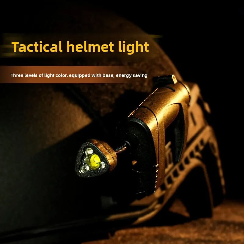 3-Eye Snake MPLS Tactical Helmet IR Marker Light 3 Color 3 Modes Waterproof LED Night Lamp for FAST Helmet Airsoft Outdoor