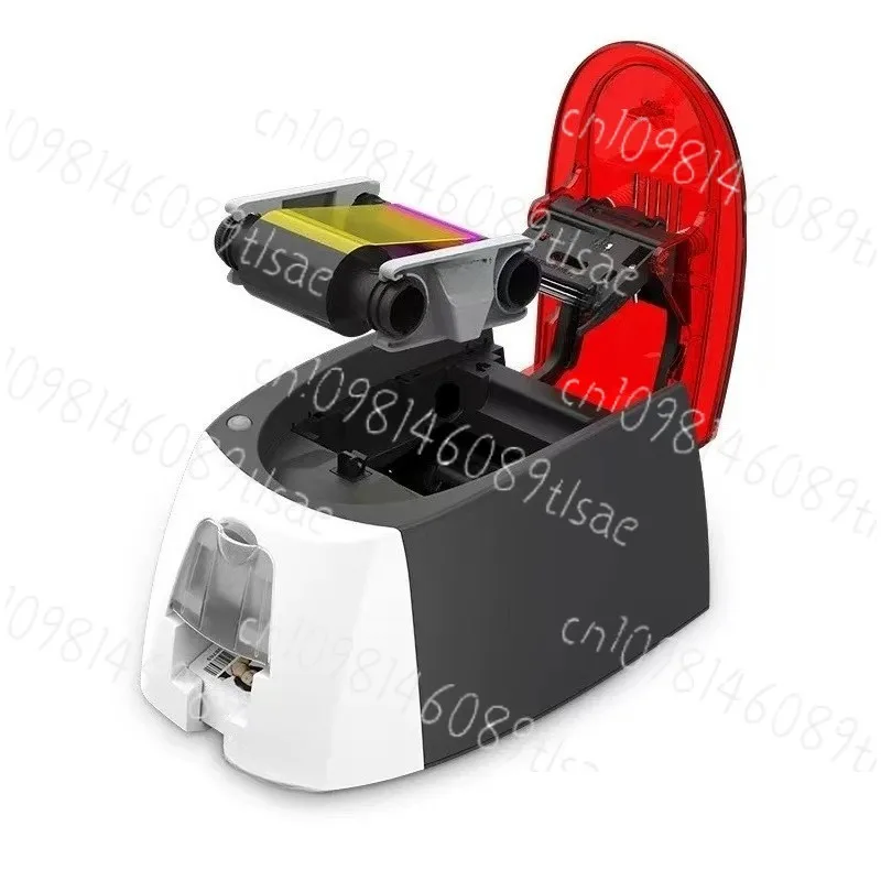 

Экономичный принтер для идентификационных карт Evolis Badgy100 — односторонняя/двусторонняя печать карт из ПВХ