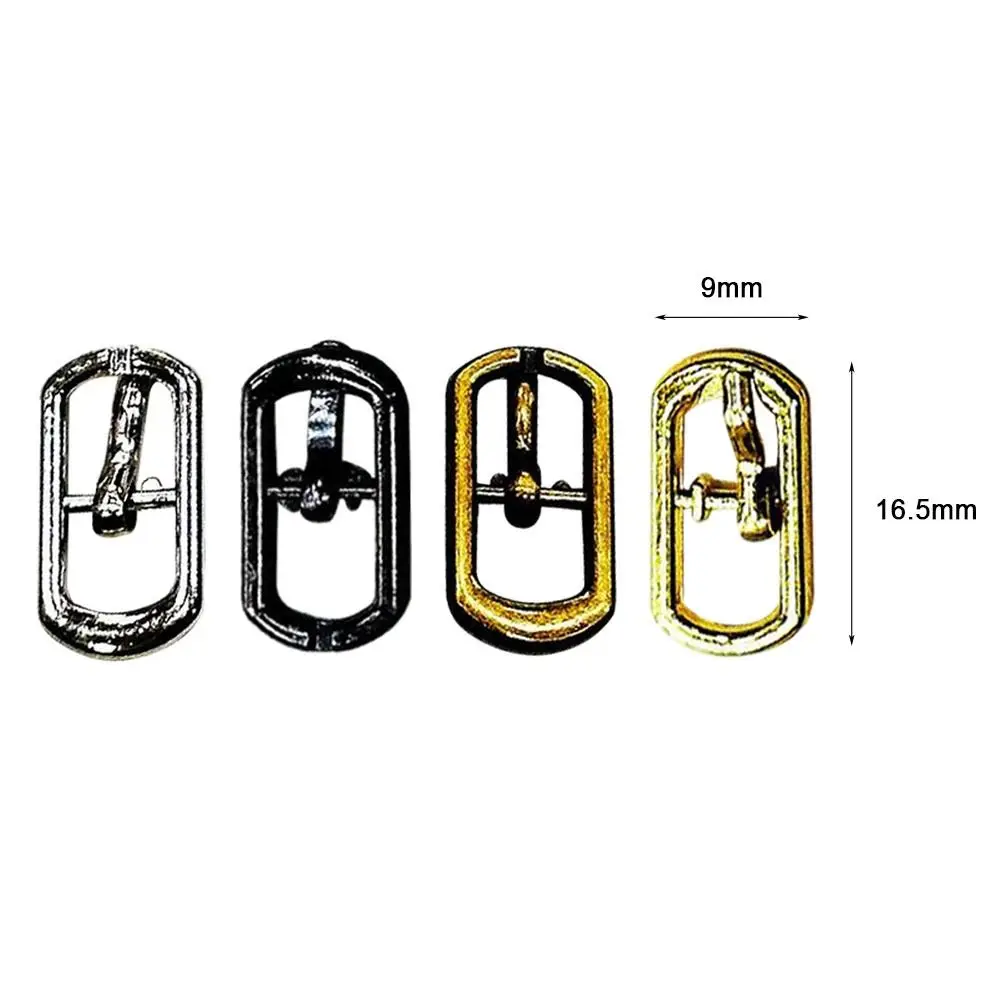 10pcs Adjustment Tri-glide Belt Buckle 5.5mm Newest Doll Bags Buckles Mini Ultra-small Shoes Clothes Accessories DIY Doll Belt