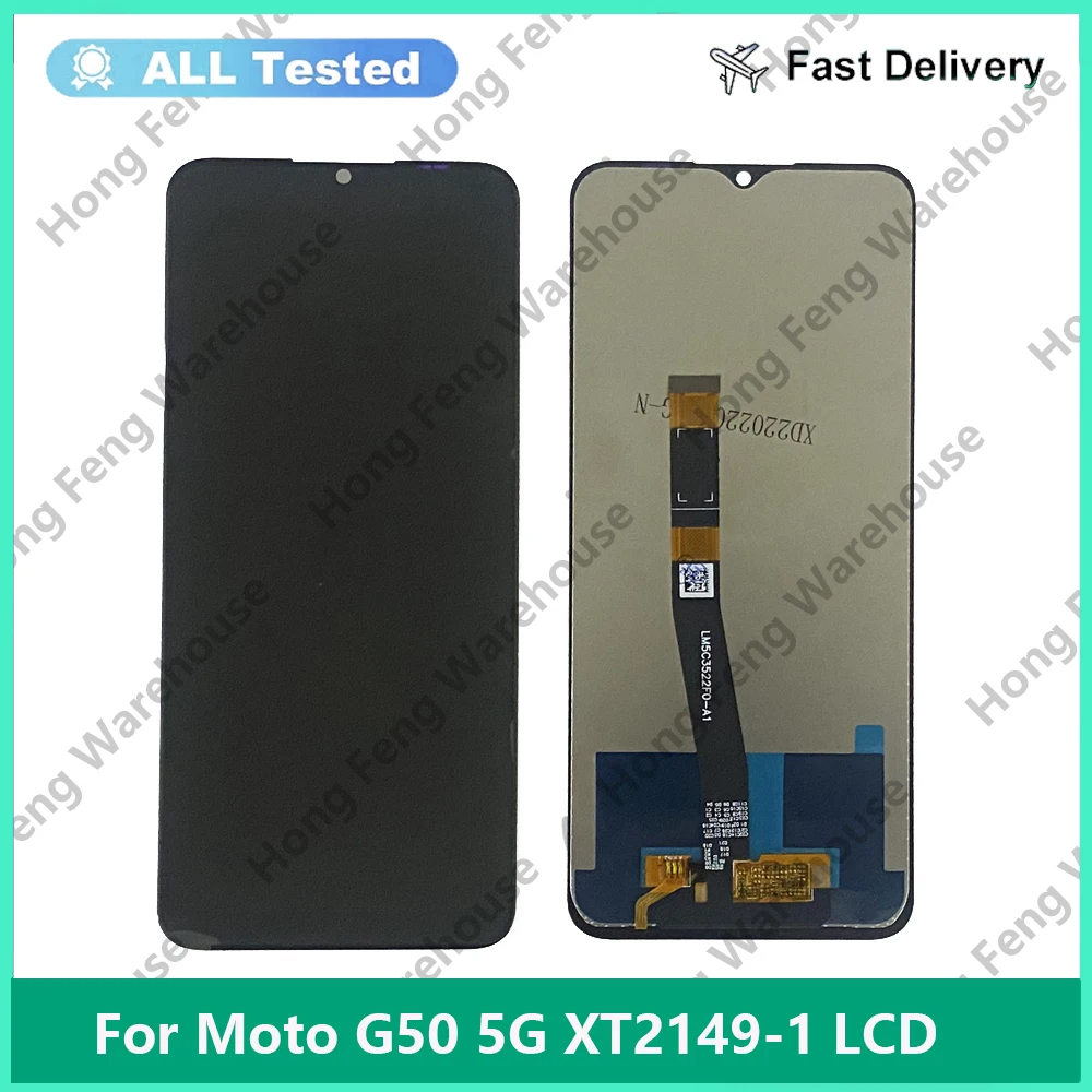 Original For Motorola Moto G50 5G LCD XT2149-1 Display Touch Panel Screen Digitizer Assembly lcd For Moto G50 XT2137-1 XT2137-2