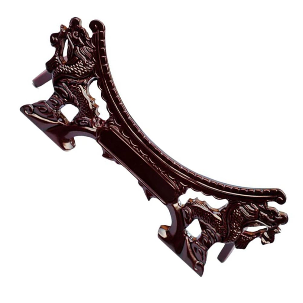 

Chinese Plate Holder Stand Wooden Display Rack for Plates and Platters Decorative Plate Stand for Home Use Wooden Easel