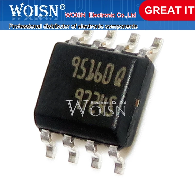 10PCS M95160-WMN6TP 95160WP 95160 95160Q SOP-8