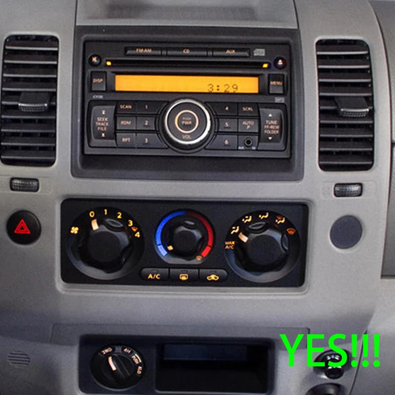 7'' For Nissan Frontier 2005-2008 Car Radio 4G SIM Wireless Android 15 Auto BT GPS Google Map 2DIN Steering Wheel Control FM