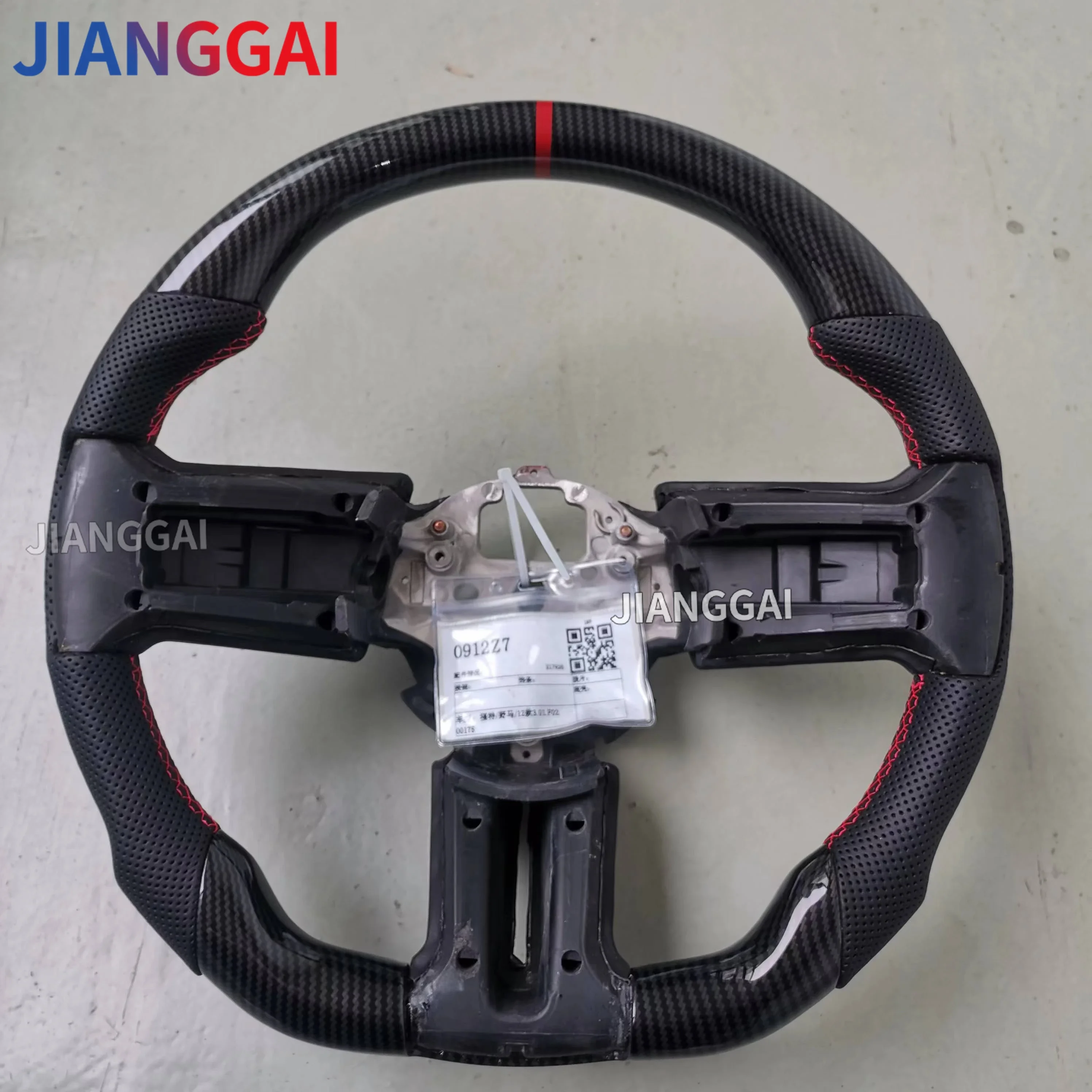 Carbon Fiber Car Steering Wheel For Mustang 2010 2011 2012 2013 2014 Steering Wheel Hydro Carbon Fiber Racing Wheel