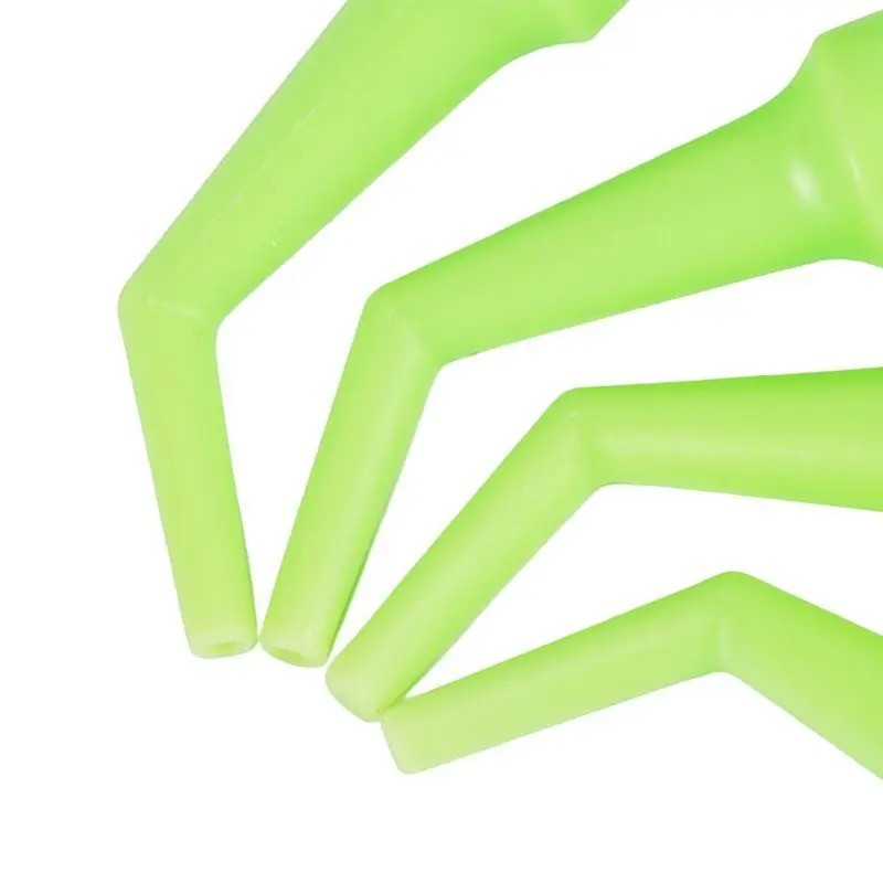 10pcsDental Disposable Suction Tube High Temperature Resistant Strong Suction The Salivary Ducts Bend Dental Straw Materials