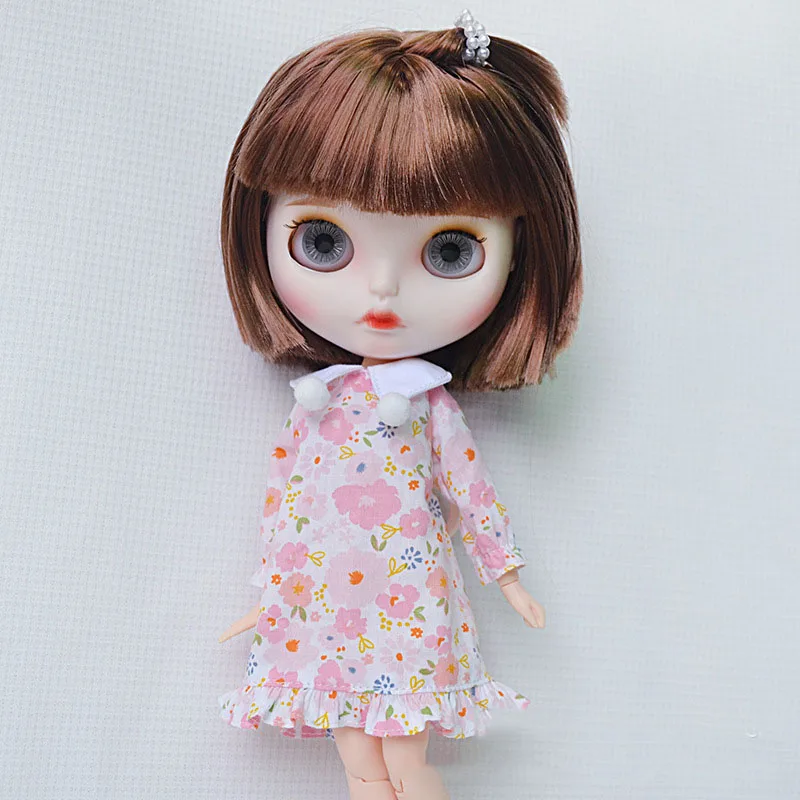 HOUZIWA Licca Azone OB22/OB24 Doll Clothes Dress For Blyth Dolls