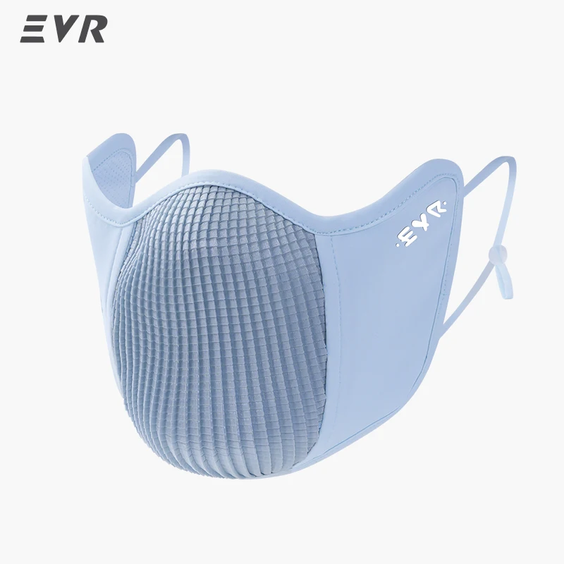 EVR Fietsmasker voor heren en dames Ice Silk Sports 3D Face Zonnebrandmasker UPF50+ Cover Lichtgewicht ademend fietsmasker