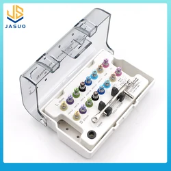10-70NCM Dental Electric Universal Implant Torque Screwdrivers Dental Implant Torque Wrench Ratchet Implant Repair Tools Kit