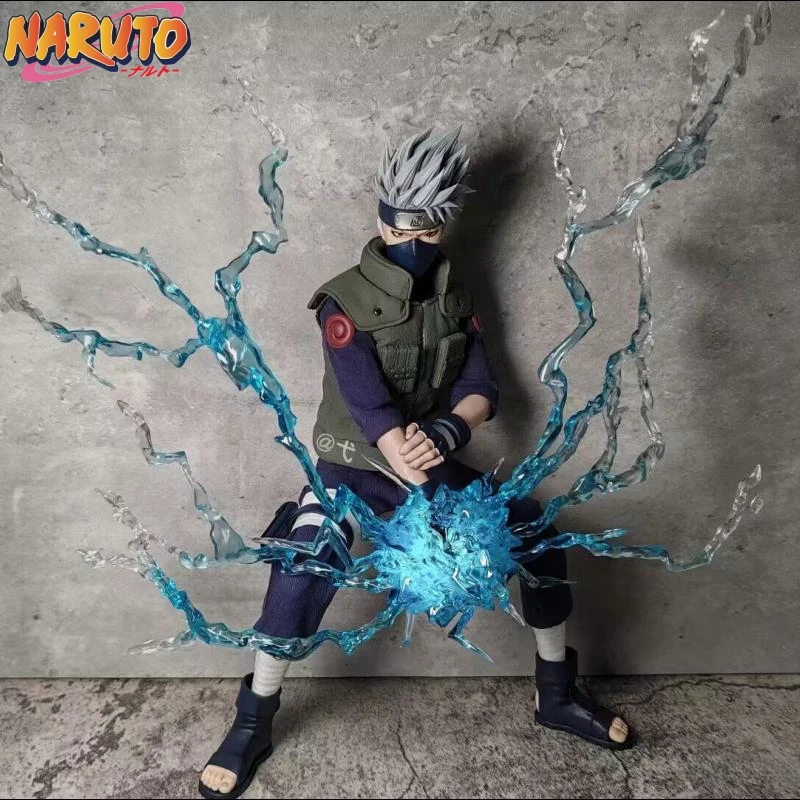 

In Stock Naruto Shippuden Hatake Kakashi 1/6 Scale Action Figures Original Rocket Toys Roc-004 Model Toy Gift For Ornaments