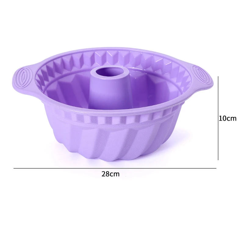 FAIS DU 3D Shape Silicone Cake Mold DIY Pastry Baking Tools for Cake Pan Kitchen Fluted Tube Pan Bakeware Cake Decorating Tool