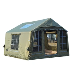 Outdoor Camping Inflatable Tent, Outdoor Starry Sky Camping Site Rainproof Fully Automatic Quick Opening Tourist Tent Canopy