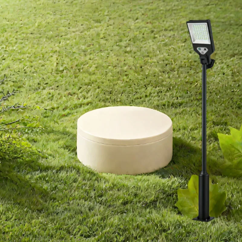 أضواء الشوارع بالطاقة الشمسية في الهواء الطلق، مصباح للطاقة الشمسية مع 3 أوضاع إضاءة مقاومة للماء بمستشعر حركة لساحة مسار فناء الحديقة #3