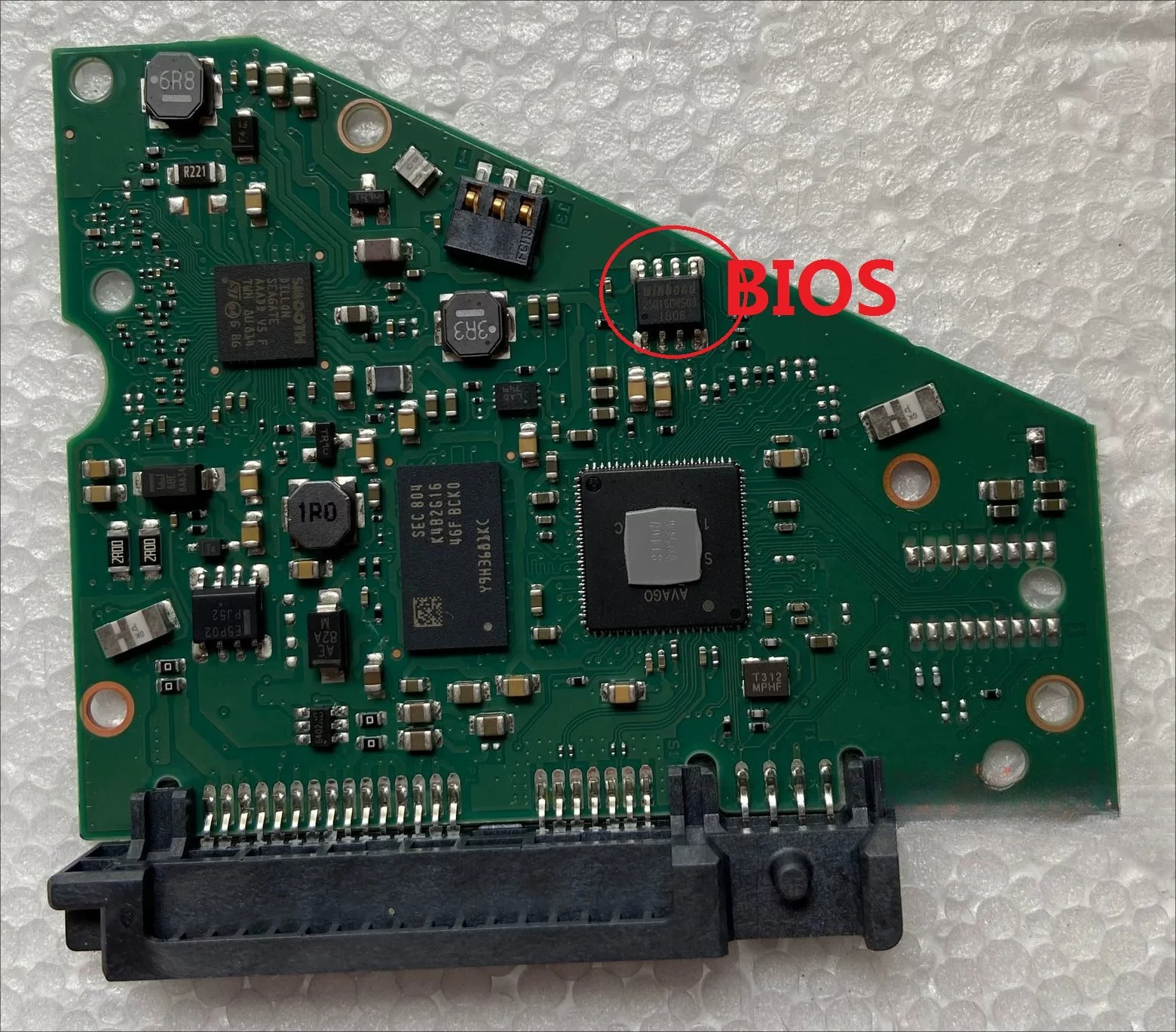 ST FOR  Seagate Hard Disk Circuit Board 100815595 REV D ST4000DM004 100815597~~