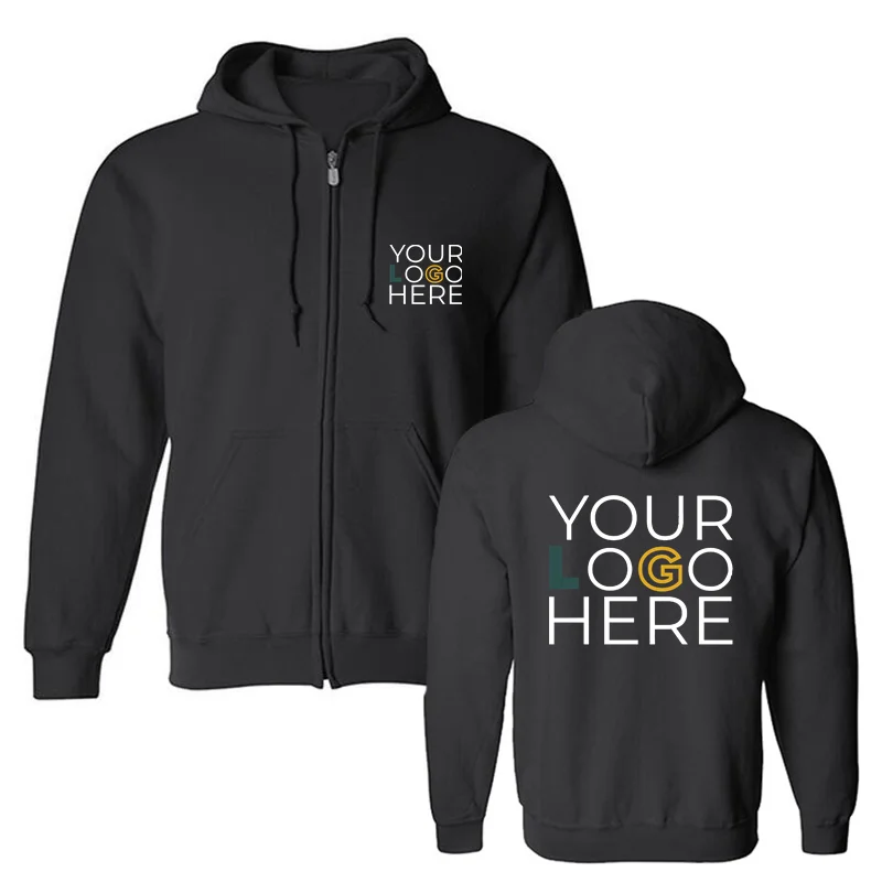 DIY Custom Your Brand LOGO Männer Frauen Casual Hoodie Top Einfarbig Pullover Straße Persönlichkeit Sweatshirt Angepasst Geschenke – Detail 6