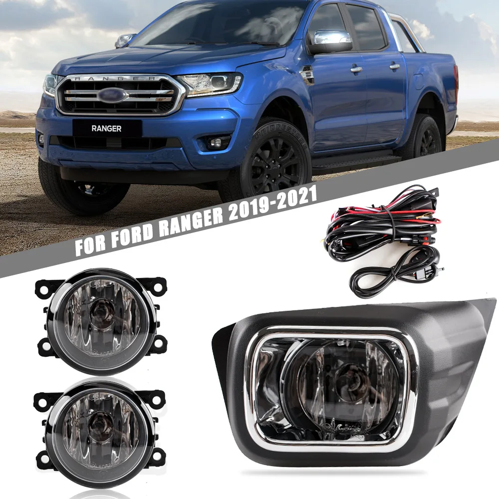 

DLAA For RANGER 2019 2020 2021 Front Fog Lights Car Styling Spot Light Fog Lamps With Switch - 1 Pair