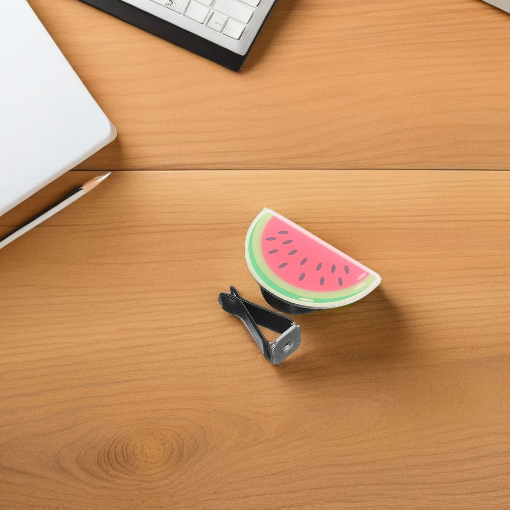 

4pcs Watermelon Freshener Cute Decorations Fragrance Ornament Auto Outlet Accessories Clip On Conditioner Diffuser Clips