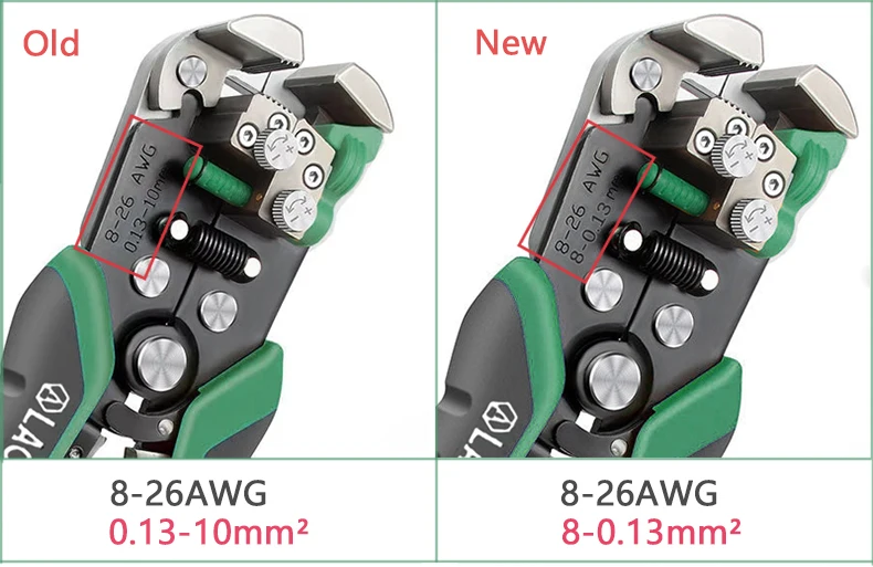LAOA Automatische Abisolierzange, Cutter, Kabel, Terminal, Crimpen, Elektriker-Werkzeuge – Detail 1