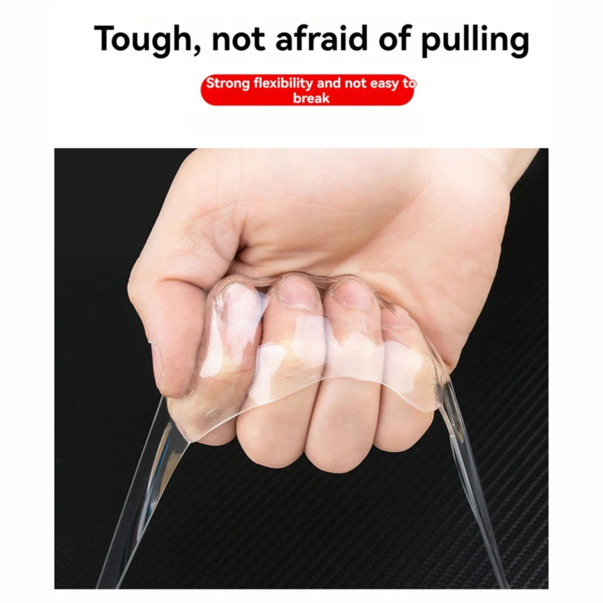 

MARQ 5 шт. 5 м нано-лента супер прочная двусторонняя клейкая лента прозрачные многоразовые водонепроницаемые ленты термостойкость 50 мм