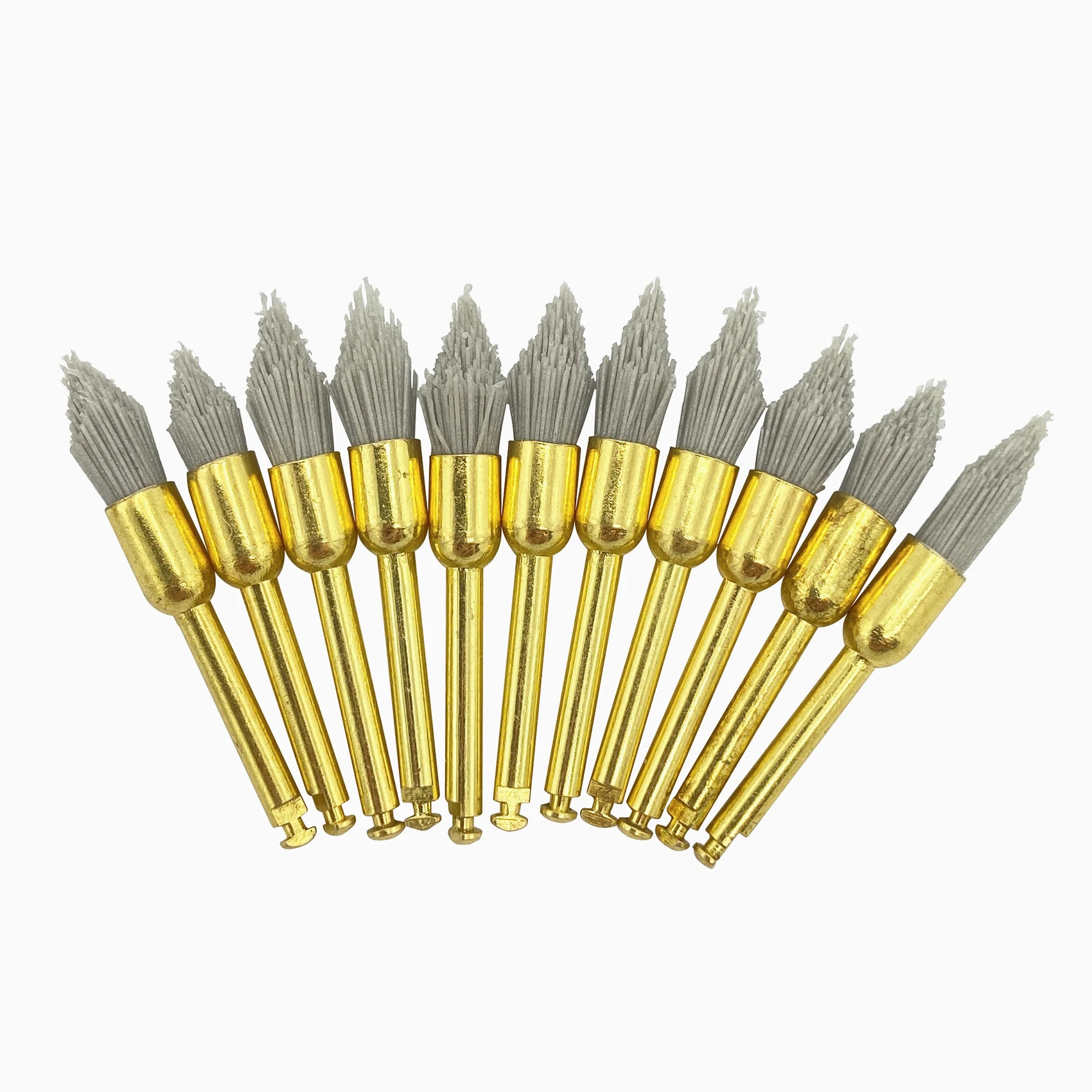 10pcs Dental Polishing Wheel Wool Cotton Polishing Brushes Polishers for Rotary Tools Jewelry Buffing 2.35mm Polishing Wheel