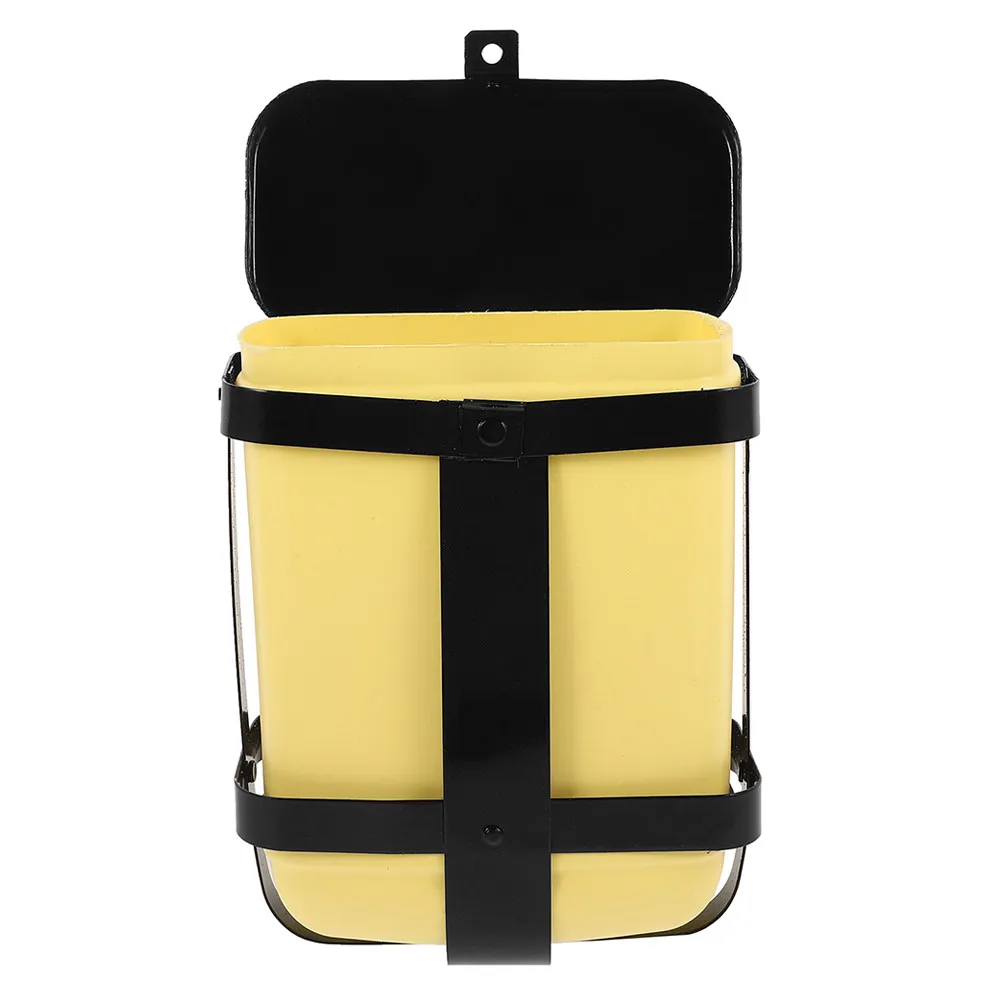 

Universal Motorcycle Tool Box Heavy Duty Storage Case with Lockable Cup Holder for Bike Maintenance and Travel Essentials