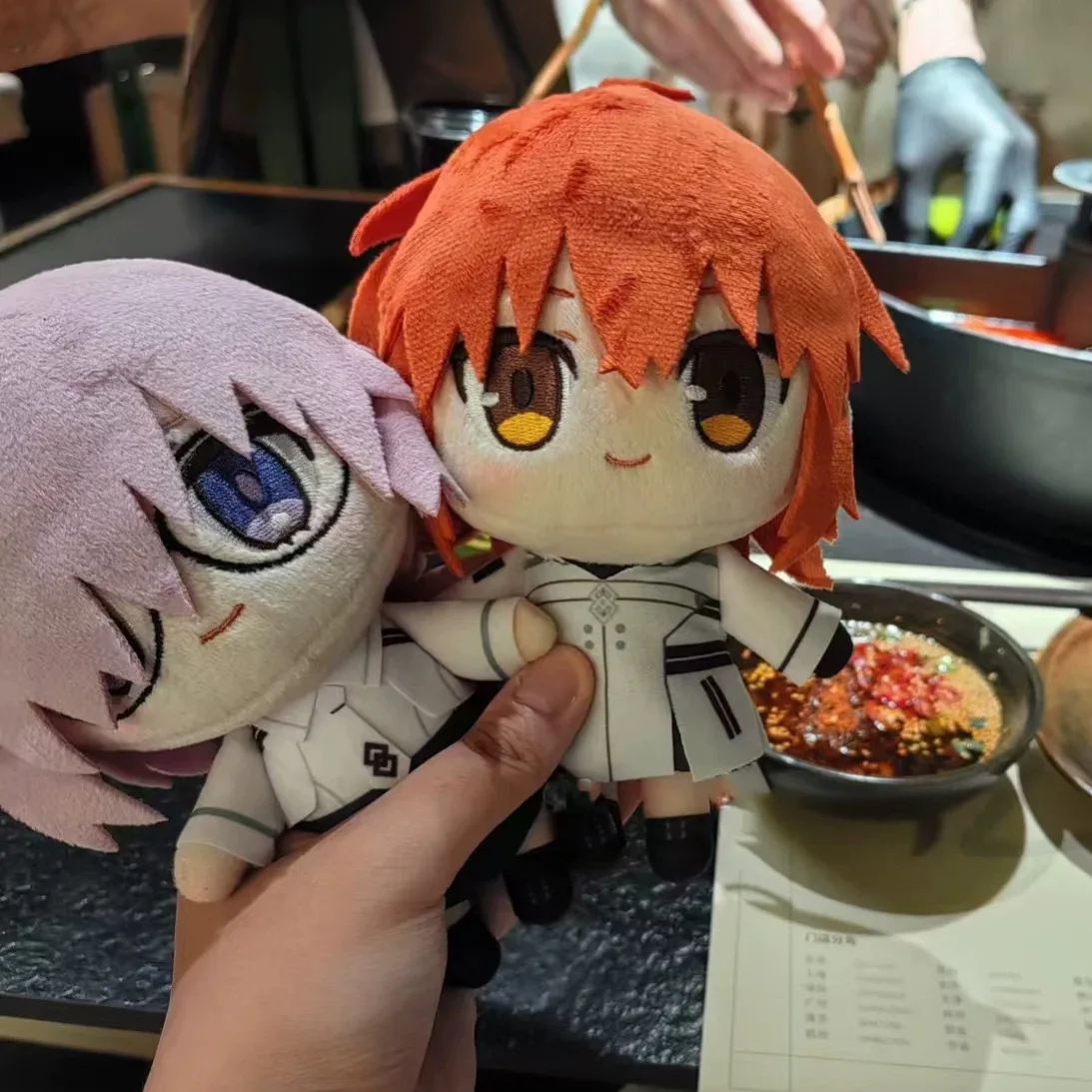 Anime Fate Grand Order Plush Doll Gudako Artoria Cotton Doll Keychain Pendant Gift