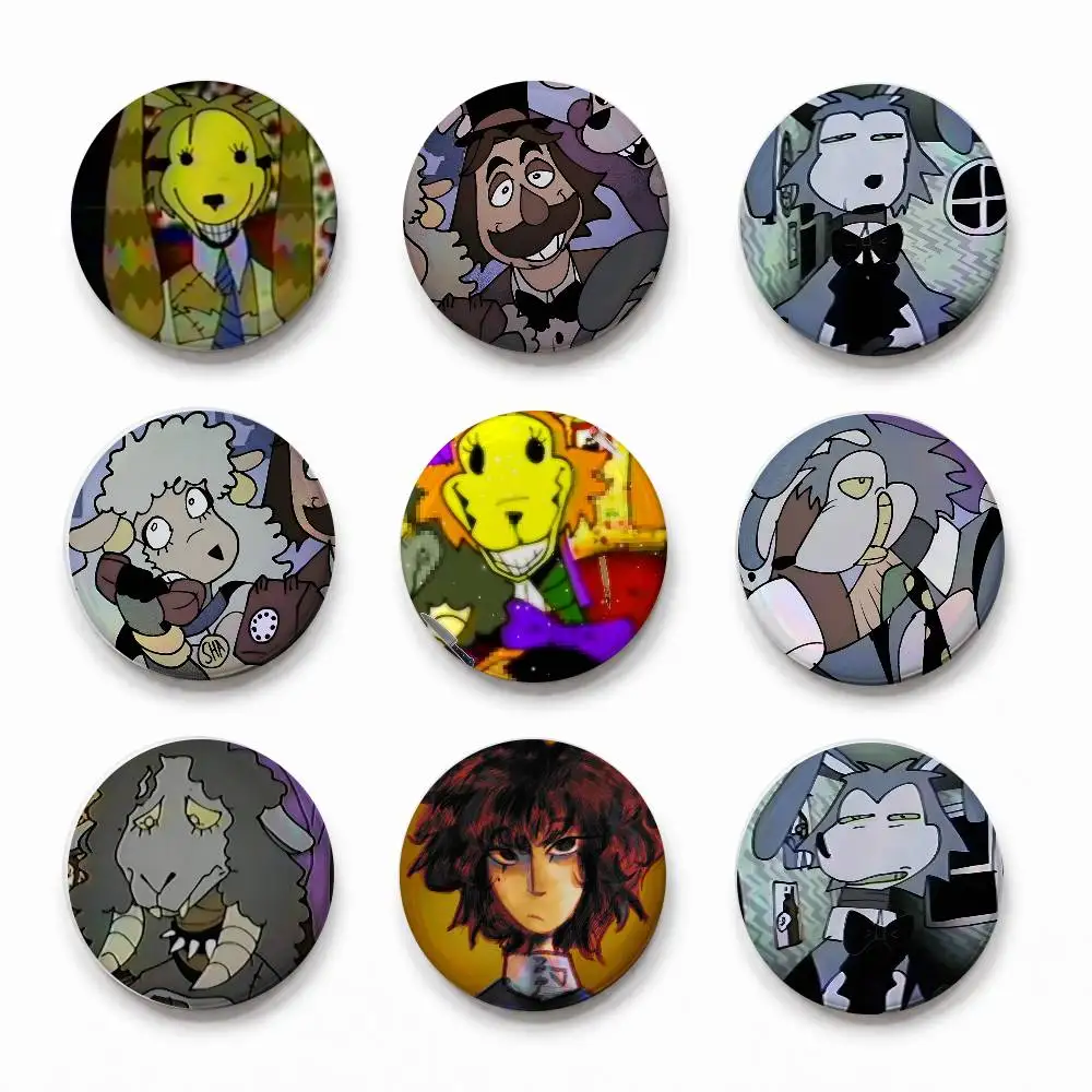 A-Thes- Waltes-ns- Files-s Fashion Button Badge Pin Set Cool Anime Game Cartoon Music Design Brooch For Backpack Clothes