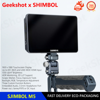 Shimbol M5 5.5 Inch On Camera Monitor 1200nit Ultra Bright Full HD Screen 4K30 3D LUT HDMI-Compatibled Camera Field Monitor