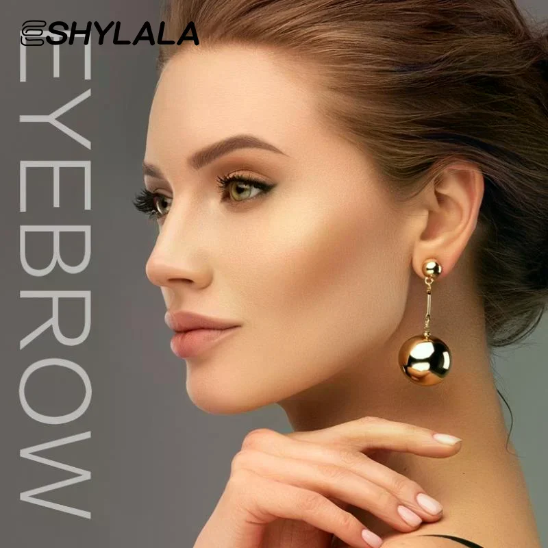 Extrem feiner doppelköpfiger wasserfester Augenbrauenstift – langlebig und langlebig für Anfänger, Damen-Make-up, Augenbrauenstift