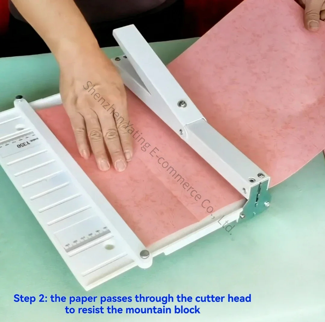 Manual Paper Indentation Machine DIY Labor-saving and Lightweight Photo Album Greeting Card Cover Folding
