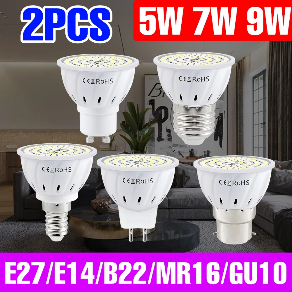 9W Led Light Bulb E…