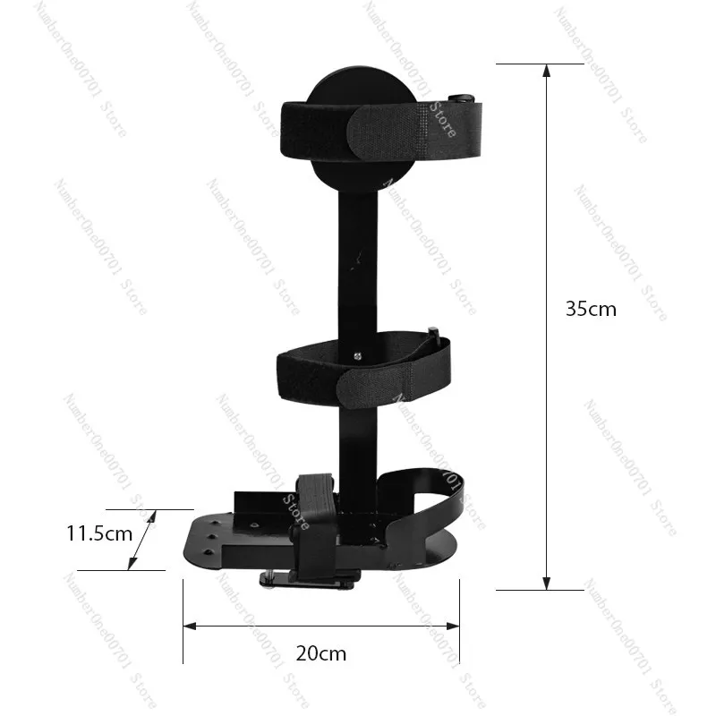 Rehabilitation machine feet, full double protective gear, training equipment, electric bicycle, leg fixing bracket