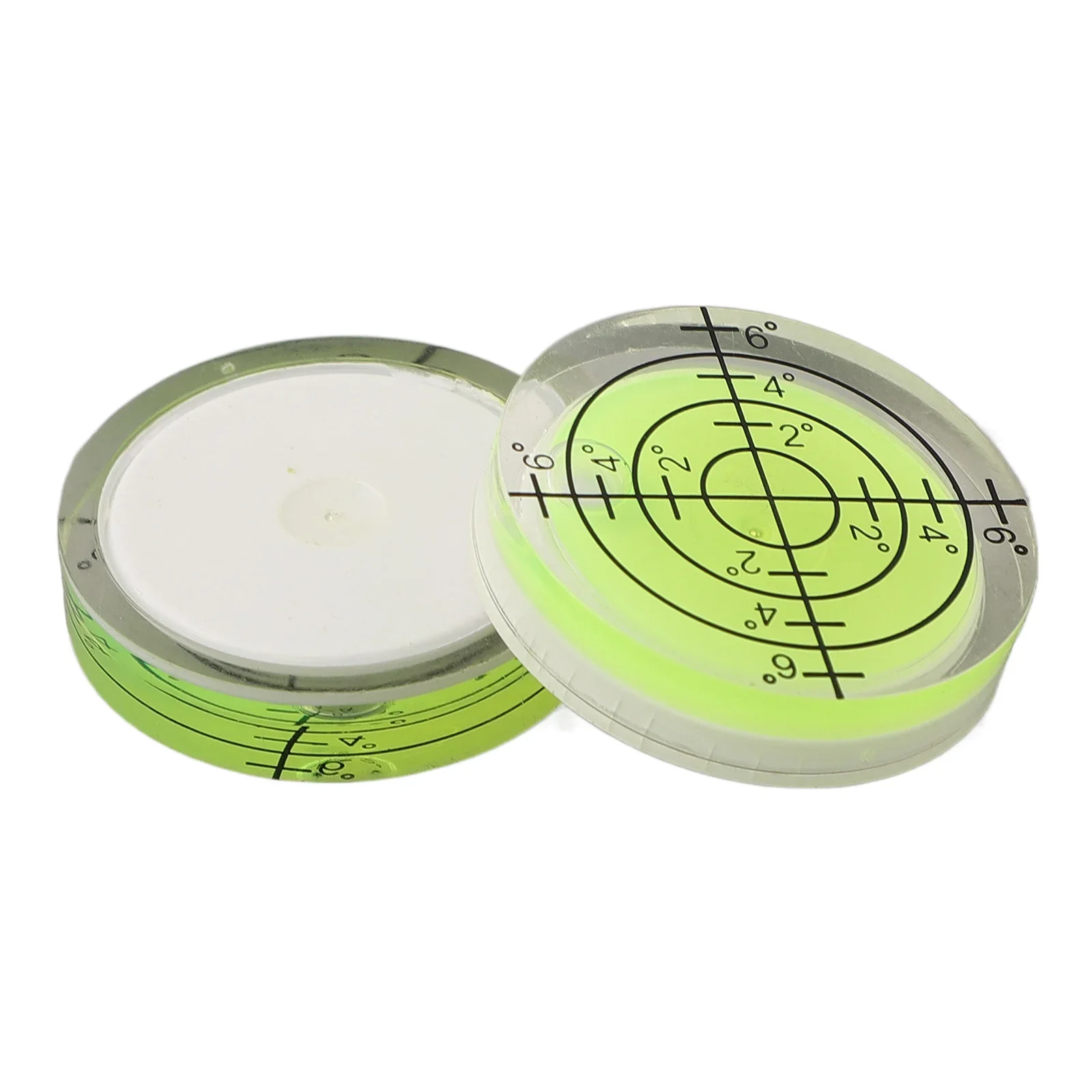 1 unidade de nível de bolha de 32 mm 20 ° -30 °   Mini nível da marca do grau da bolha da precisão para o medidor circular redondo do nível da precisão