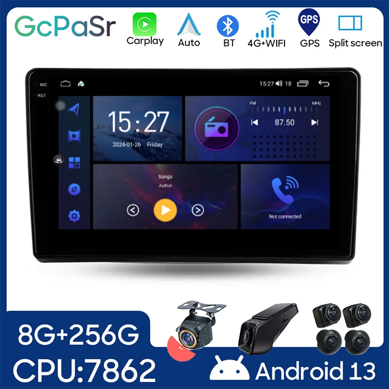 Android For Opel Zafira B 2005 - 2014 For Opel Astra H 2004 - 2014 Car Radio Video Player Multimedia Navigation Auto NO 2din DVD