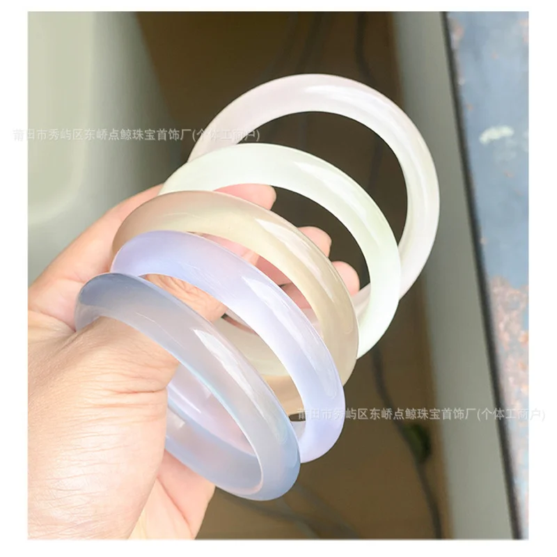 

Браслет с текстурой ледяного стекла и эффектом кошачьего глаза для женщин, дизайн «Лунный свет» с прозрачным ледяным эффектом, элегантный подарок для лучшей подруги