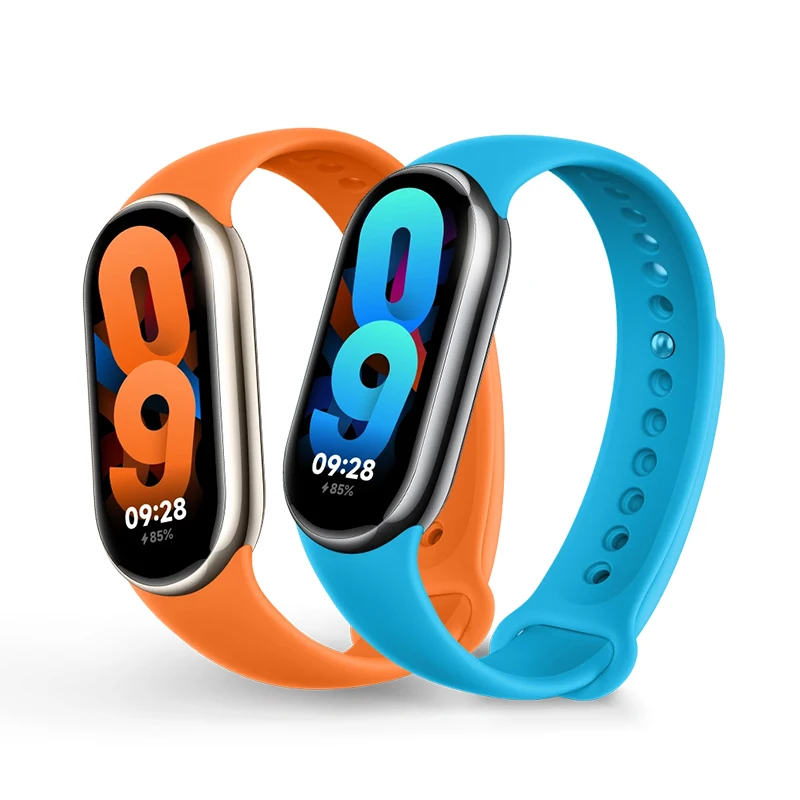 Rubber Strap for Mi Band 8 Bracelet Xiaomi Mi Band 8 NFC Silicone Sport Strap Quick Release Correa Miband 8 SmartWatch Wristband