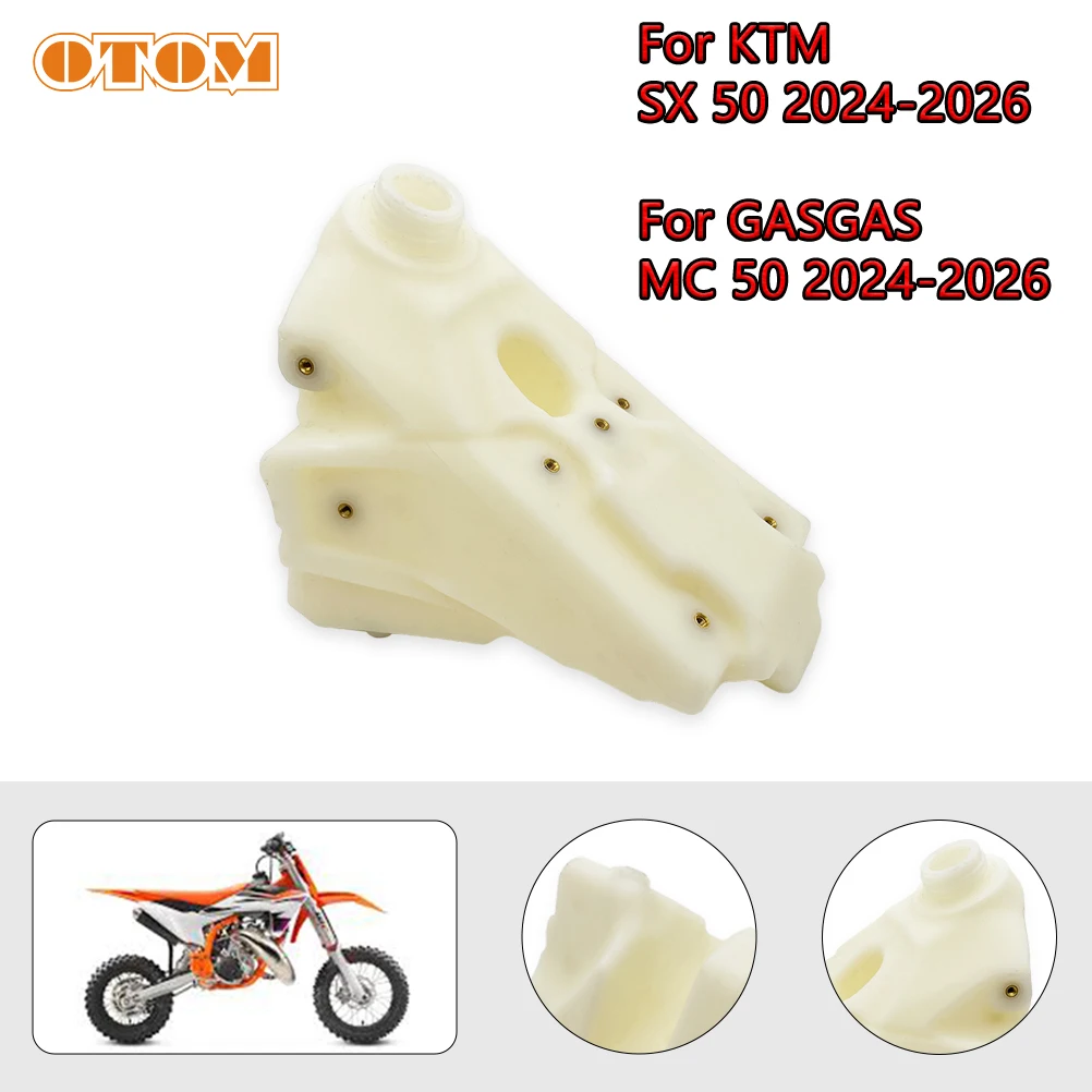Топливный бак мотоцикла OTOM A40007013000 для KTM SX GASGAS MC50 2024-2026, без крышки топливного бака и переключателя, аксессуары для мотоциклов Топливный бак мотоцикла OTOM A40007013000 для KTM SX GASGAS MC50 2024-2026, без крышки топливного бака и переключателя, аксессуары для мотоциклов