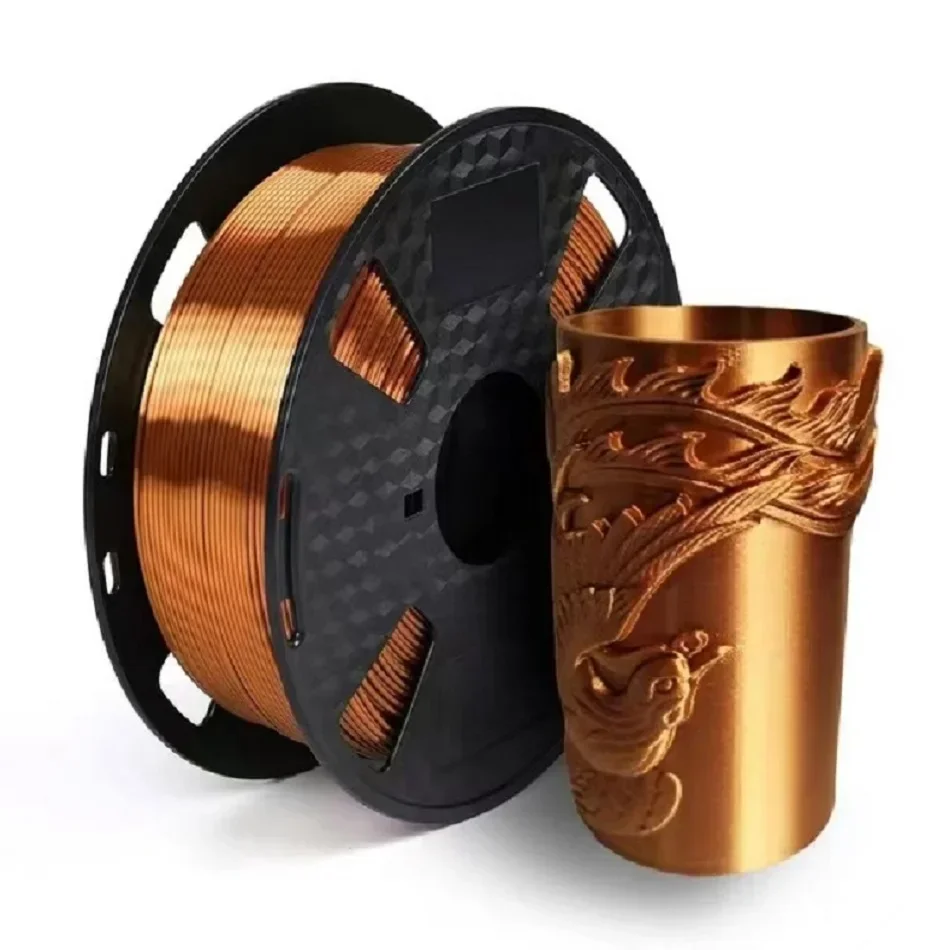 200g Silk PLA 3D Printer Filament Metallic Color 1.75mm Sublimation Extrudeuse Filament 3D - Image 3
