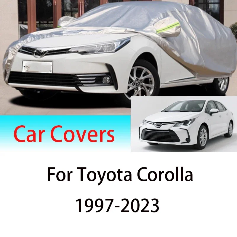 

For Toyota Corolla Outdoor Protection Full Car Covers Snow Cover Sunshade Waterproof Dustproof Exterior Car cover protection