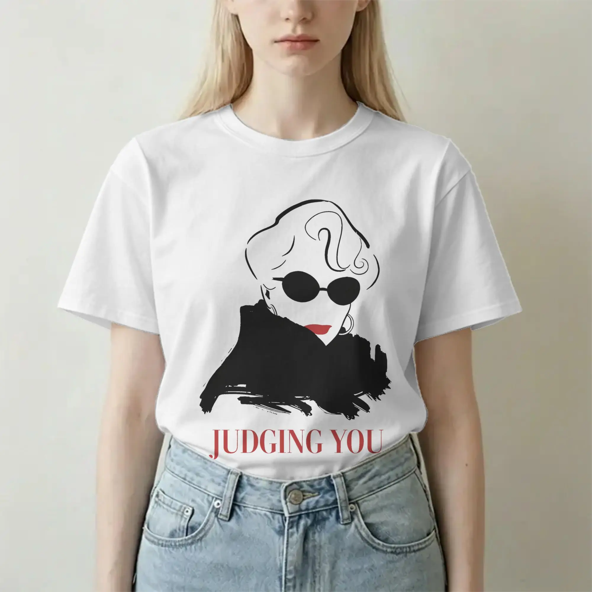 The Devil Wears Pradas Film Men Women T Shirt  Novelty Tee Shirt Short Sleeve Crewneck T-Shirt Pure Cotton Summer Tops