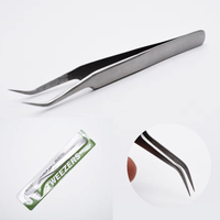 1Piece Vetus Switzerland Stainless Steel Tweezers HRC-40  Precision Diy Tweezers Hand Tools ST-15