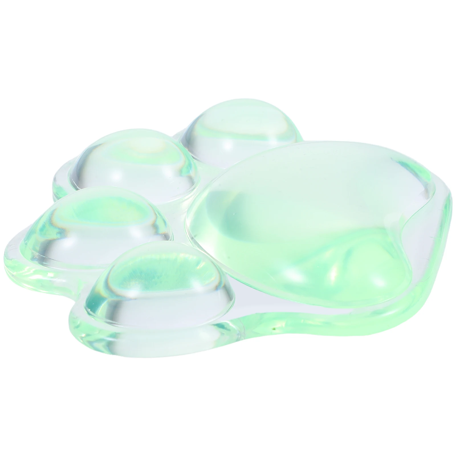 

Silicone Transparent Cat Paw Gel Wrist Pad Mouse Mat Keyboard Rest Comfortable Ergonomic Office Gaming Computer Desk Cushion