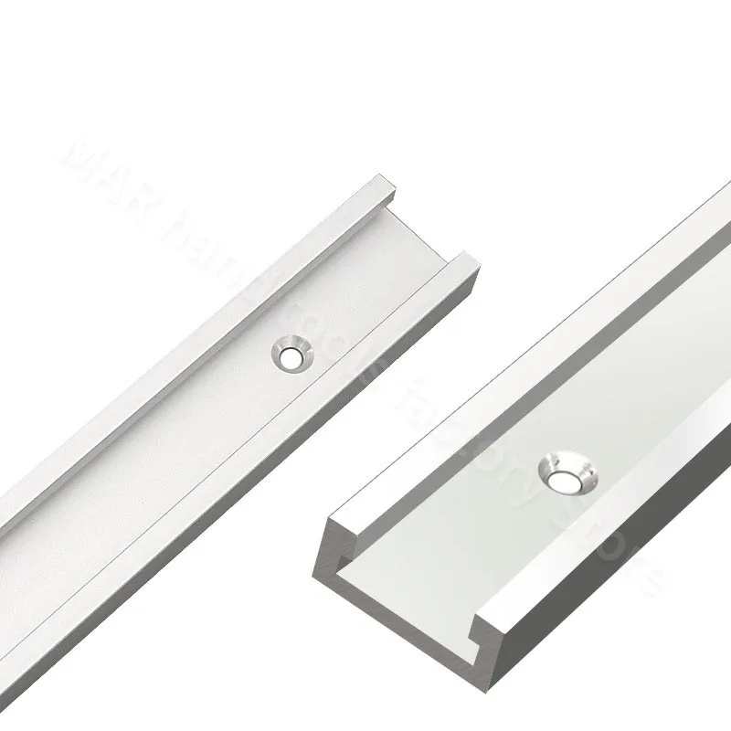 Woodworking Fixture Set T-track T-slot Miter Track Jig 0.3M-1.22M T Track Slider M8 T Screw M8 Nut Saw Table Hold Down Clamp