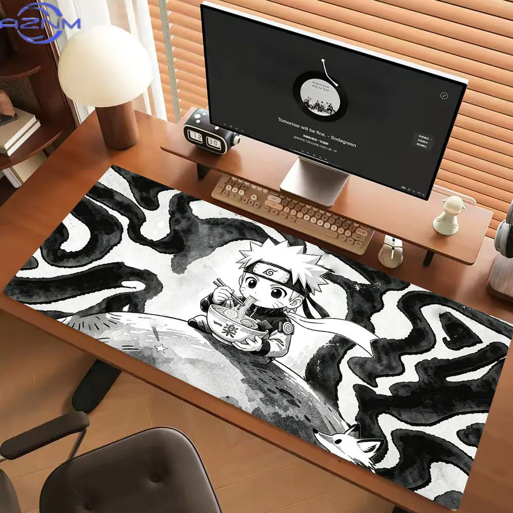Naruto Mouse Pad Anti Selip Desk Mat Large MousePad Komputer Long Mouse Pad 2